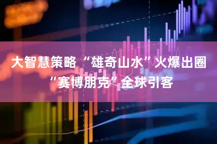 大智慧策略 “雄奇山水”火爆出圈 “赛博朋克”全球引客