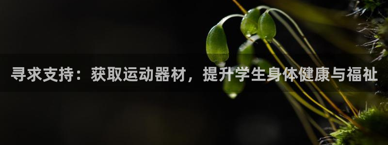 尊龙d88平台：寻求支持：获取运动器材，提升学生身体