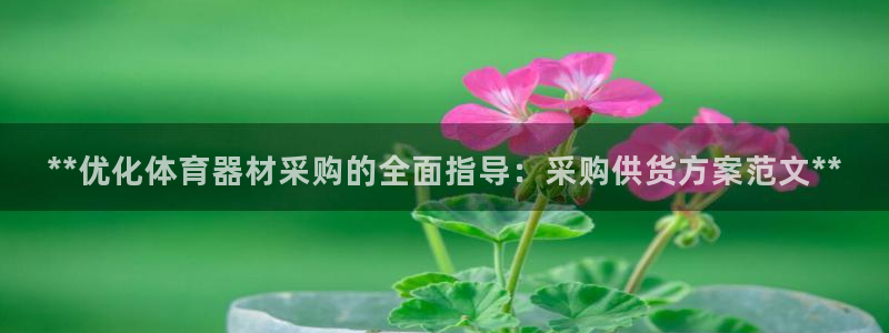 尊龙人生就是博l：**优化体育器材采购的全面指导：采