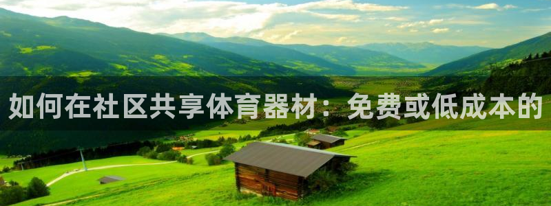 尊龙凯时官网平台：如何在社区共享体育器材：免费或低成